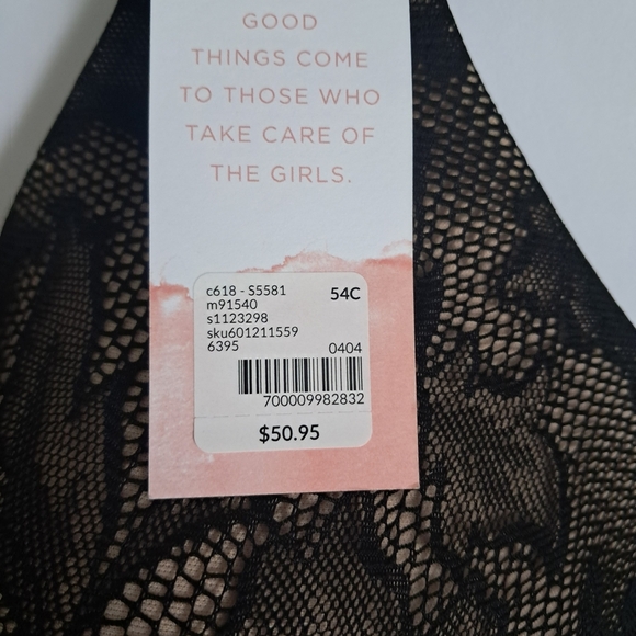 Cacique Braz Women's The Modern Collection Size 54C Lightly Lined No Wire - Picture 5 of 11